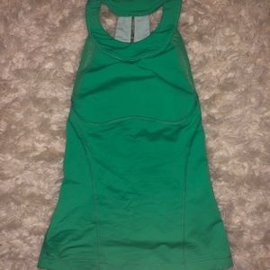 Lululemon green tank top